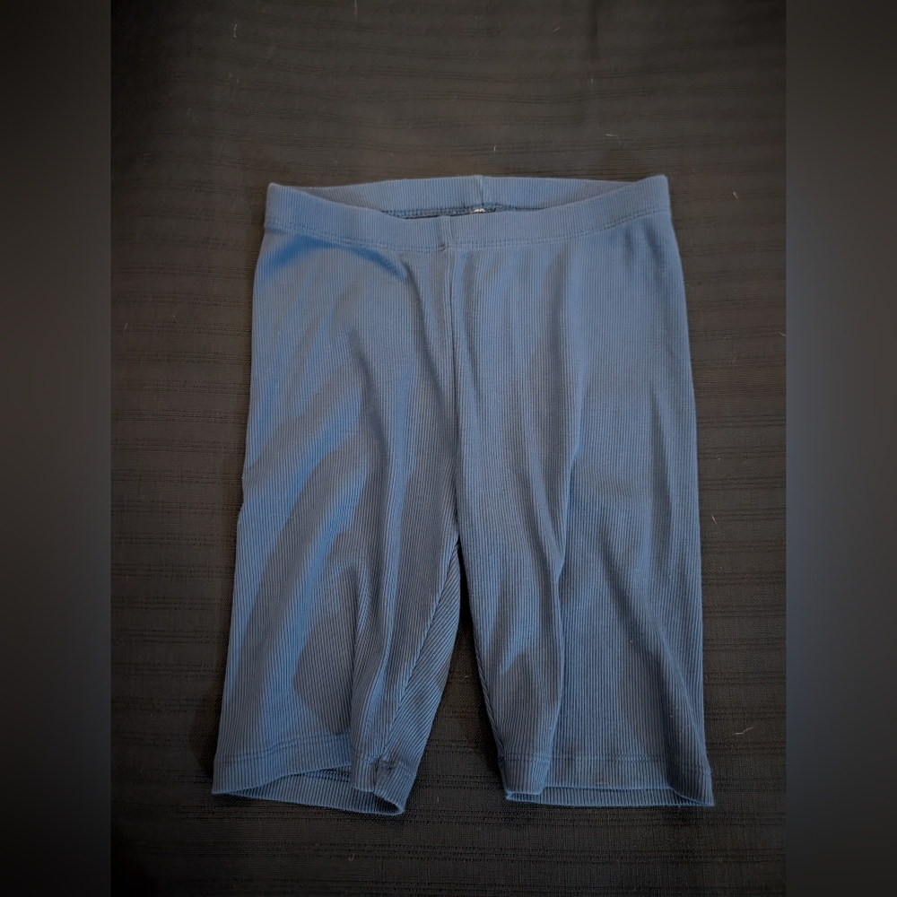 Cat & Jack Girls Blue Bike Shorts Size Large 10‎